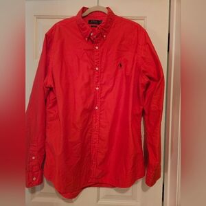 Mens XL Ralph Lauren Polo Long Sleeve Shirt